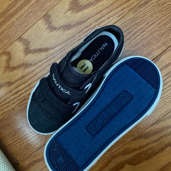 Nautica Boys Denim blue sneakers - Picture 4 of 5